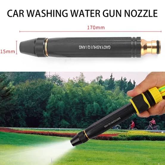 Portable High Pressure Washing Water Gun Nozzle, Adjustable Multifunction