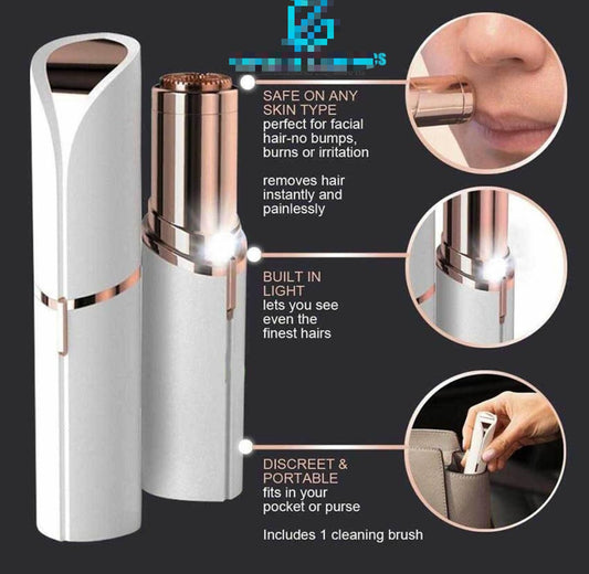 Rechargeable Flawless Hair remover for Women - Gentle, Painless and Long Lasting