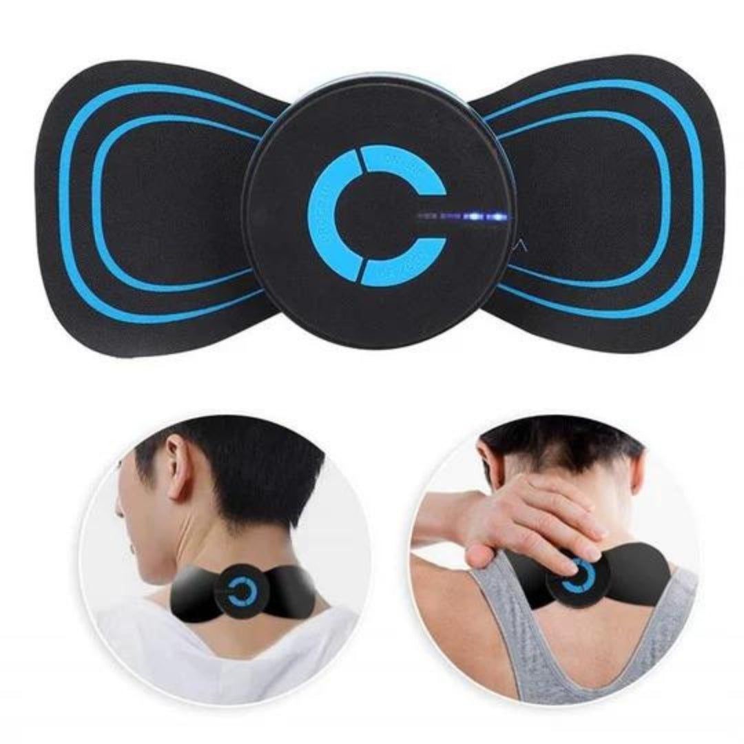 Mini Body Massager Pulse Neck Pain Relief EMS Butterfly Body Massager Men & Women