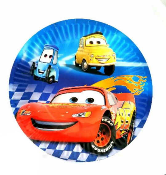 10pc Cartoon Party Paper Plates