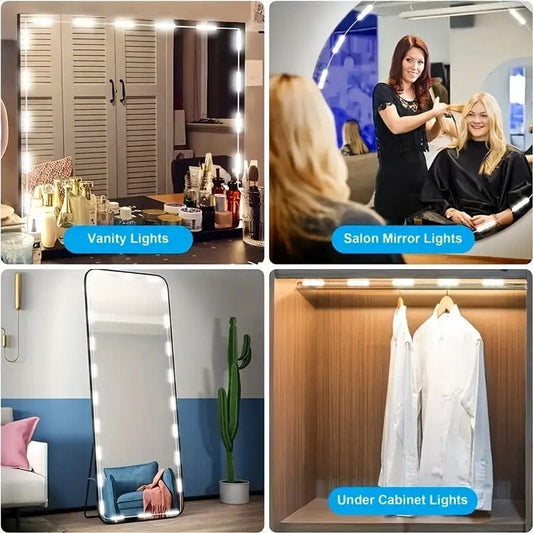 10 Modules USB Mirror Makeup LED Light Vanity
Box Pack