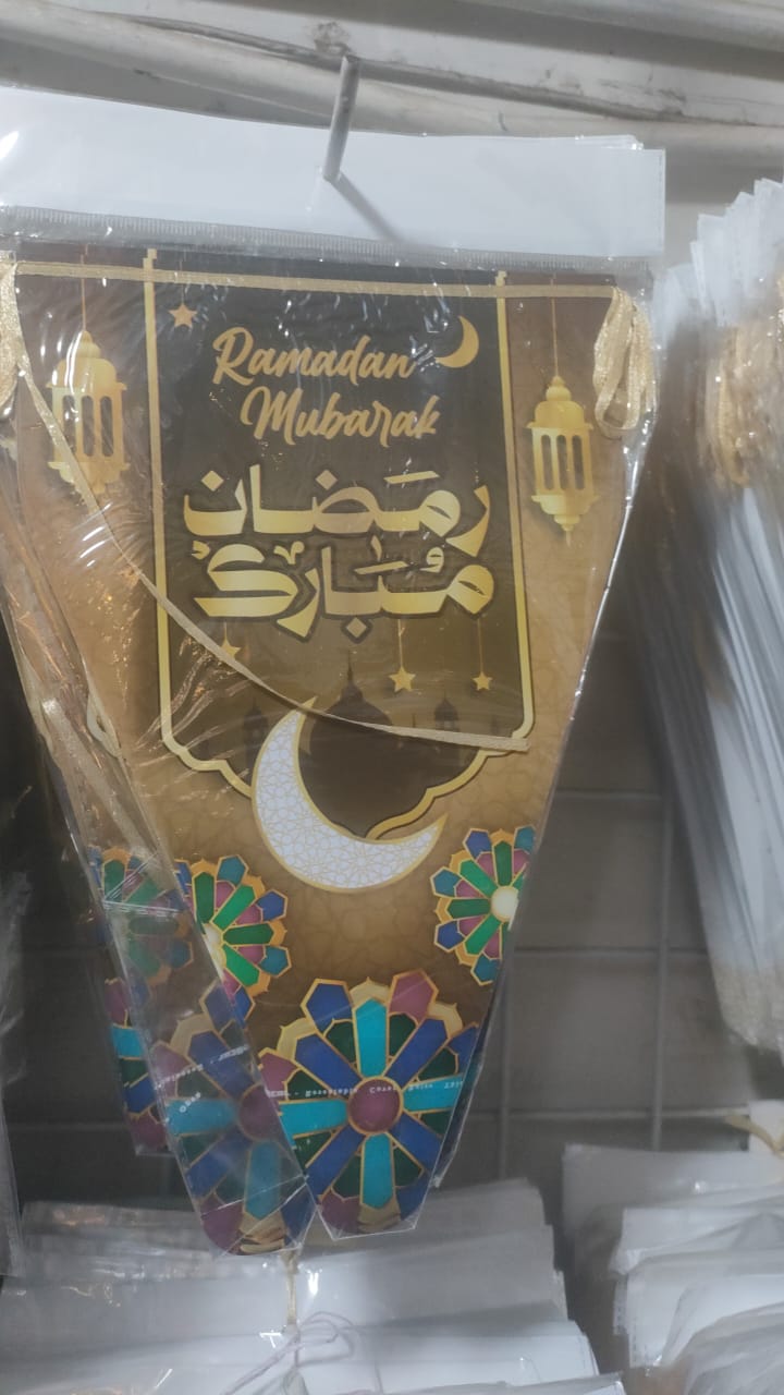 Ramadan Kareem Party Flags Pack of 10 Theme Decoration