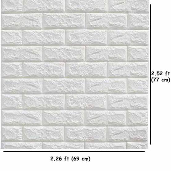 Self adhesive brick Sheets
