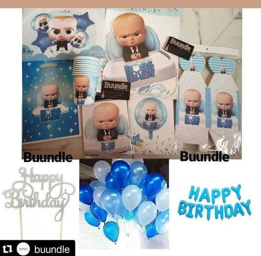 Baby Boss balloons 
