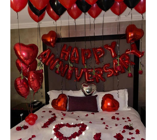 Red Anniversary Special Balloons Deal