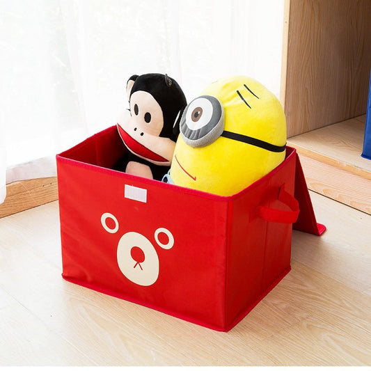 Organizer for kids underwear  toys clothes Modern Style Oxford cloth Storage Box Cute Bear for Bedroom wardrobe
