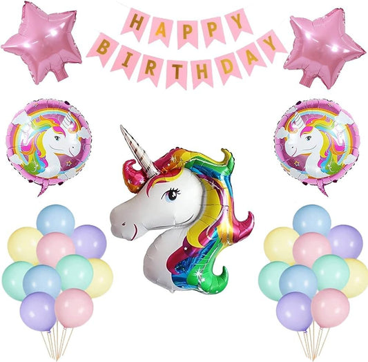 Unicorn birthday theme