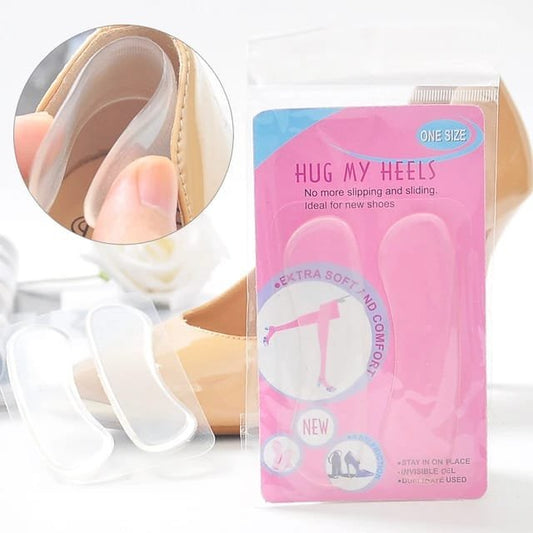 Silicone Gel Women Insoles for Shoes High Heels Adhesive Heel Liner Grips Protector Sticker Pain Relief Foot Care Inserts