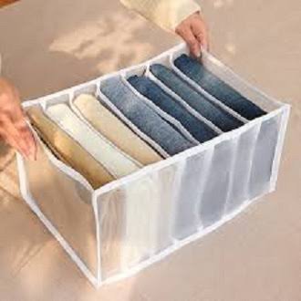 7 Pockets Foldable Garment Organizer