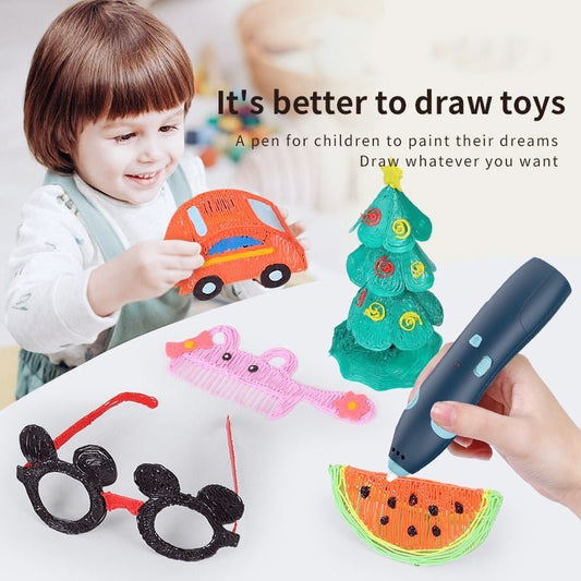 DIY 3d Kids Doodle Drawing Printing Pen