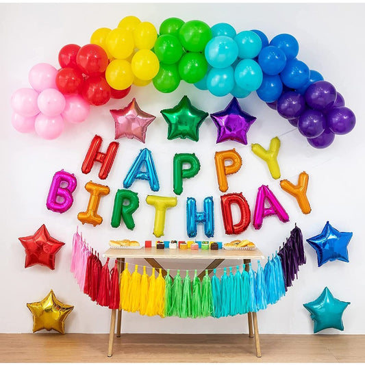 Colorful theme Birthday Balloons 