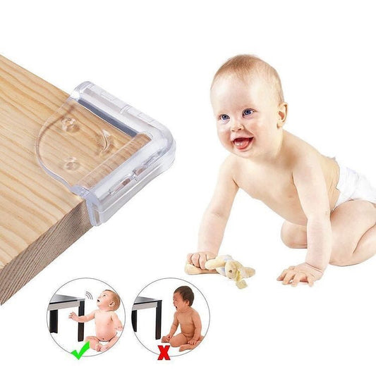 4pcs Baby Kid Silicone Table Corner Protector, Furniture Edge Corner Protector, Anti Collision Guards