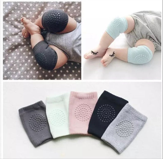 Baby Crawling Anti-Slip Knee Protector, Leg Warmers Kids Knee pads, Adjustable Kneepads