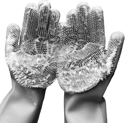 Silicone Washing Gloves