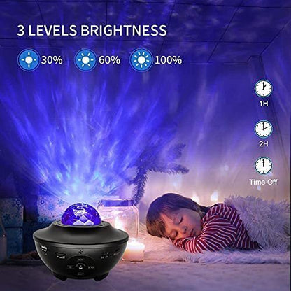 Starry Galaxy Night Projector Lamp