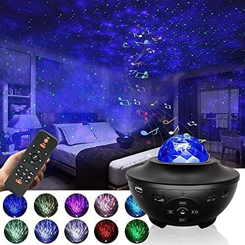 Starry Galaxy Night Projector Lamp
