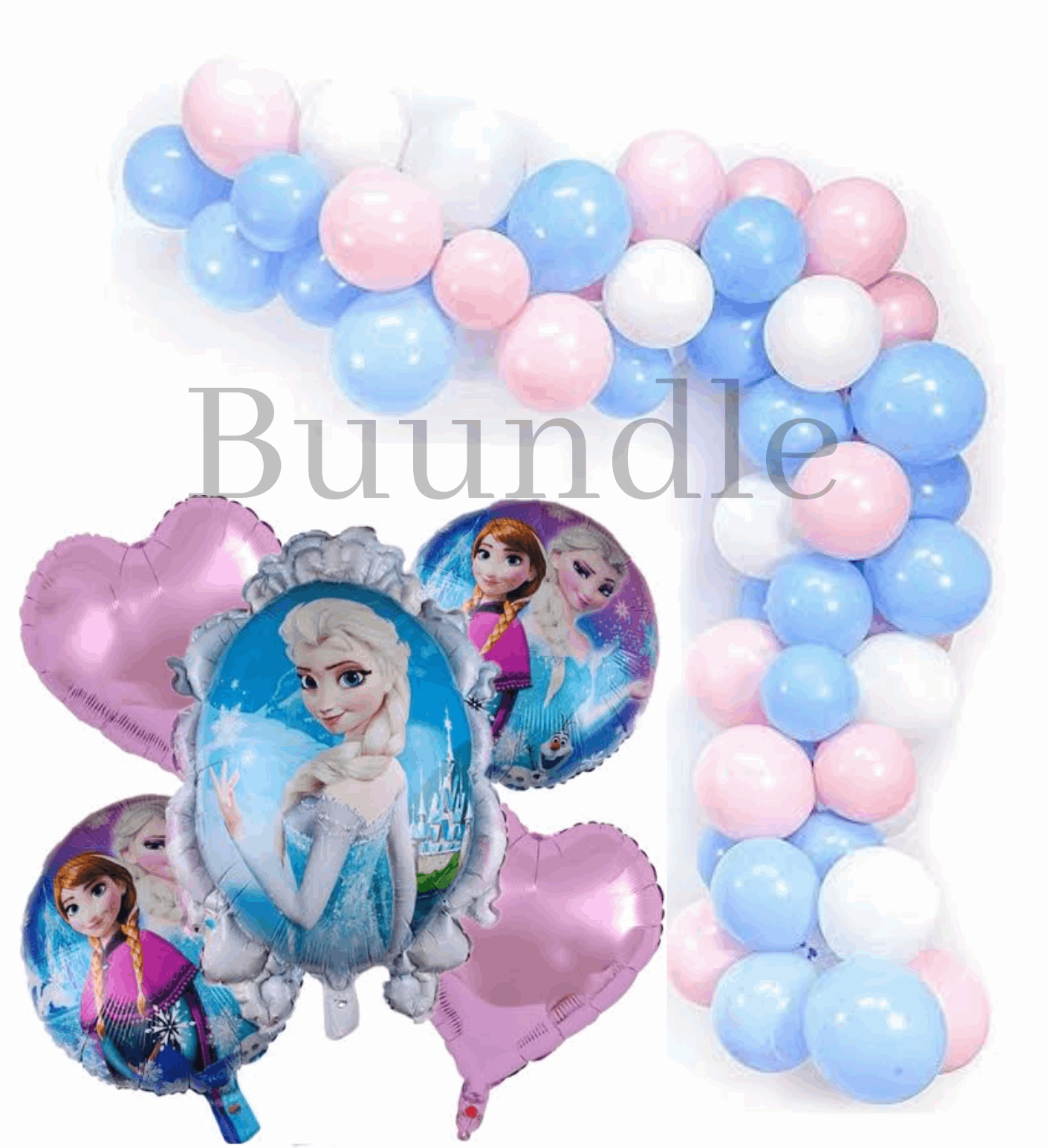 Frozen balloon theme balloons 