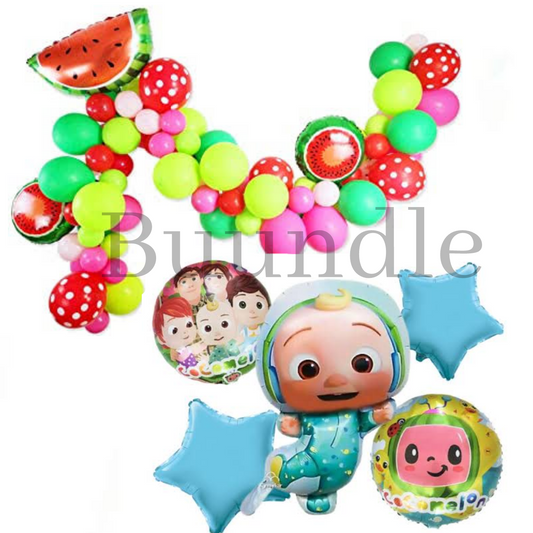 Kids theme Cocomelon Balloons Pakistan 