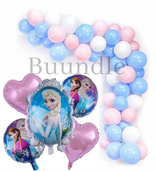 Frozen balloon theme balloons 