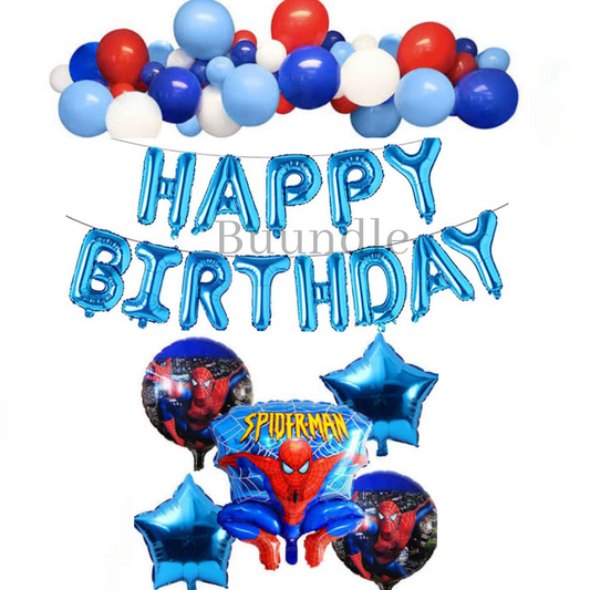 Spiderman Birthday Balloons Deal