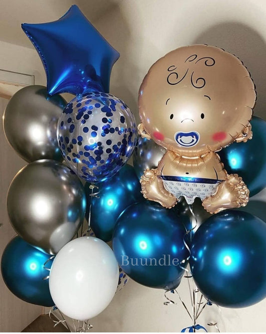 Baby boy balloon bouquet deal