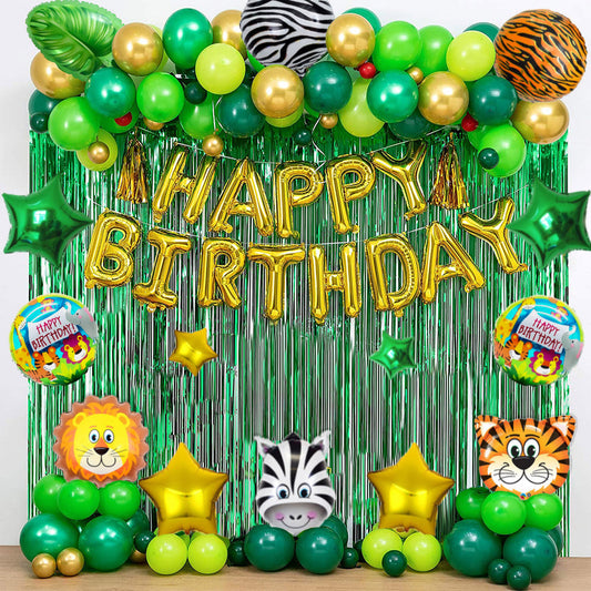 Jungle theme birthday theme