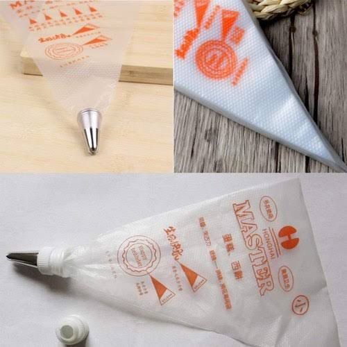 Pack of 100 Polythene Icing Piping bag