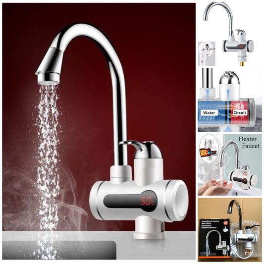 Instant electric water heater tap faucet- Buundle.com.pk