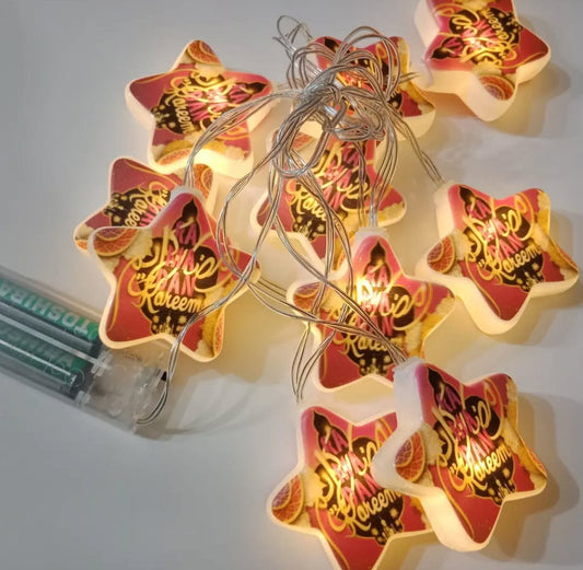 Star Shaped Ramzan Kareem led Fairy Light