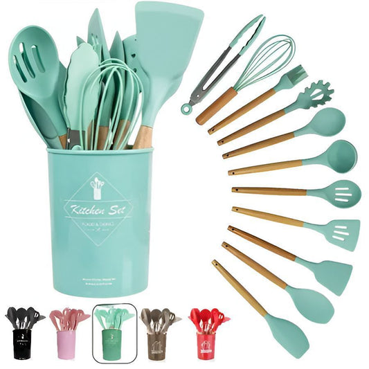 12pc Silicone Kitchen Utensils Set