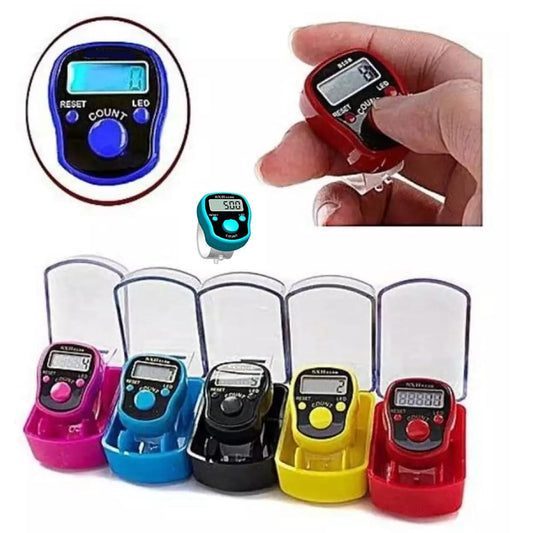 Finger Counter LCD Electronic Digital Tally Counter For Sewing Knitting with led light