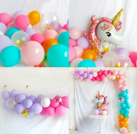 Unicorn Theme Balloons