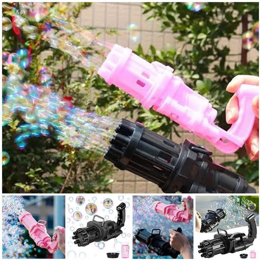8-Hole Bubble Gun Machine- Kids toy