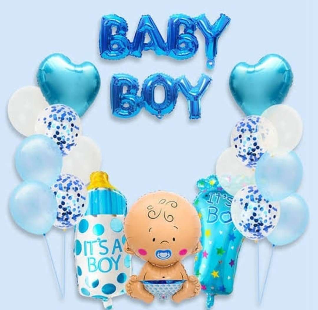 Baby Boy Announcement/Baby Shower Balloons Deal
