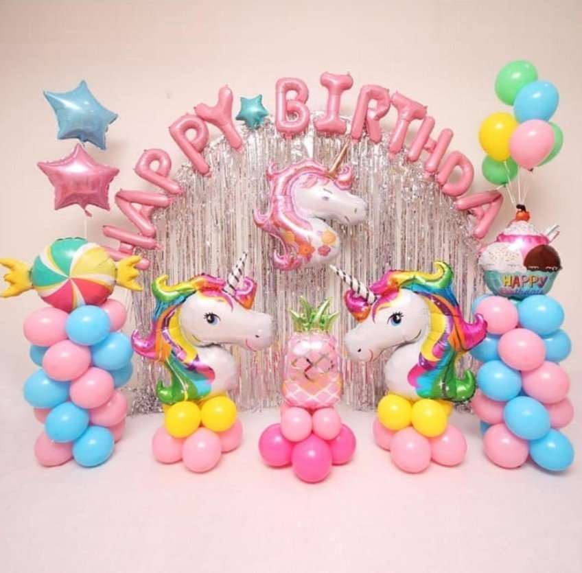 Unicorn Theme Balloons Deal 