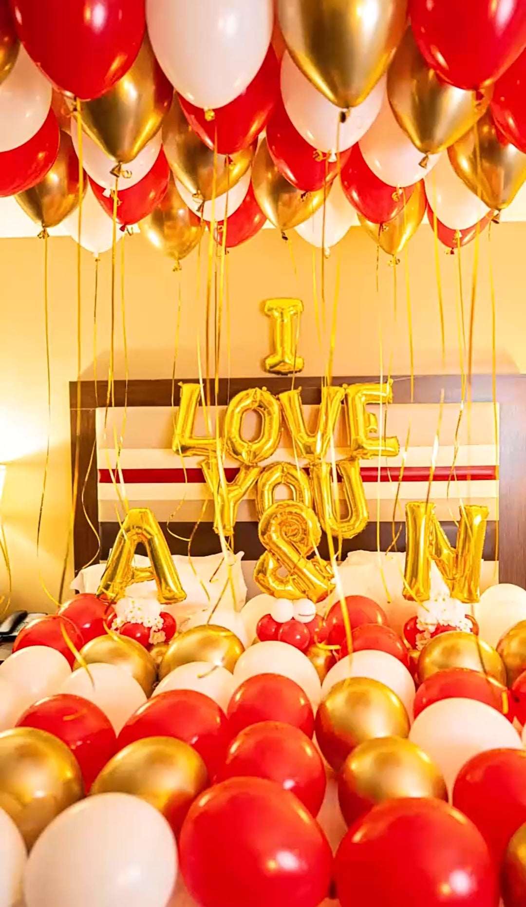 I Love You Balloons Decoration Deal