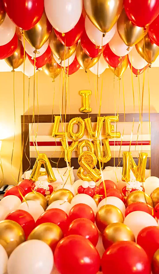 I Love You Balloons Decoration Deal