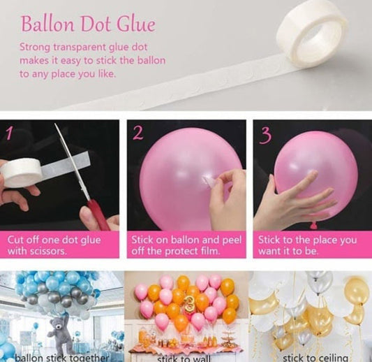 5 Meter Balloon Dot Glue
