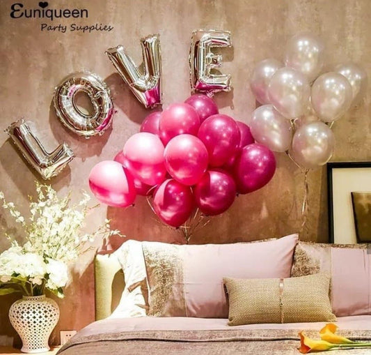 4 Letters LOVE Balloon Party Decor Package