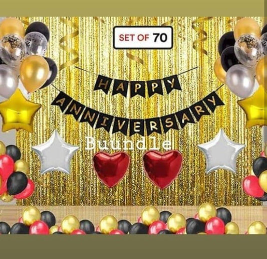 Happy Anniversary Balloons Decor Deal