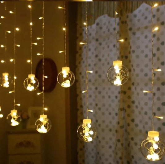 Wish Ball Shape Curtain Fairylight