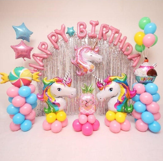 Unicorn Theme Balloons Deal 