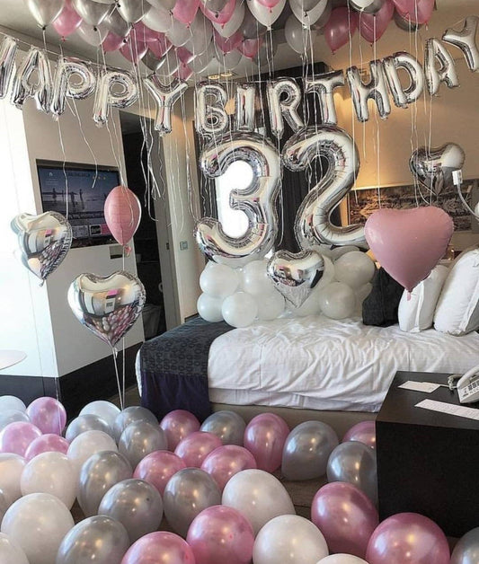 Happy birthday Number foil balloon Deal