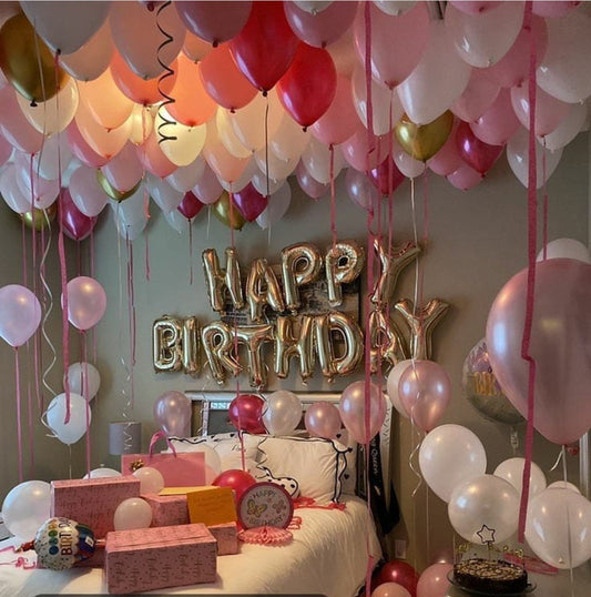 Happy birthday Pink White Deal