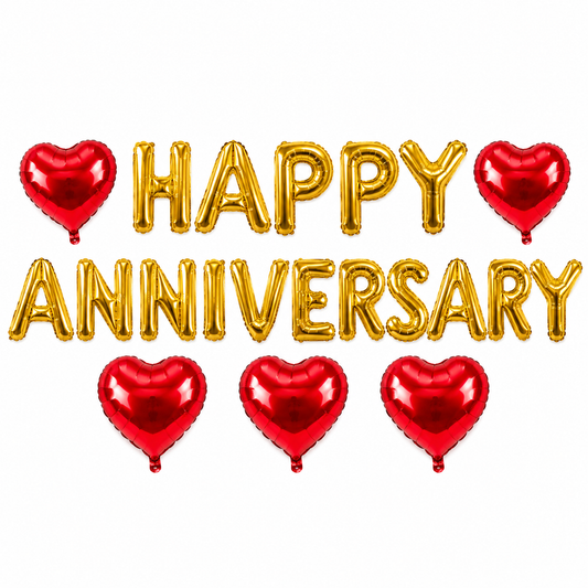 Happy Anniversary Foil Balloons Deal