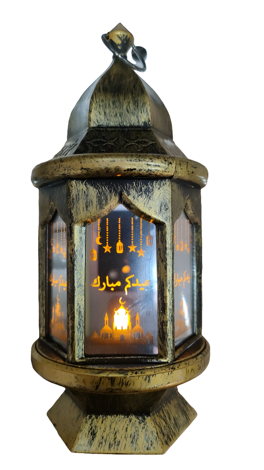 Ramadan mubarak Decoration Mini Lantern White