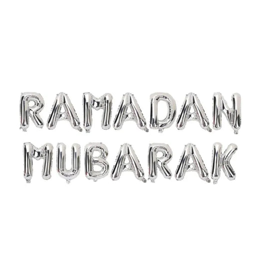 Ramadan Mubarak Foil Balloons