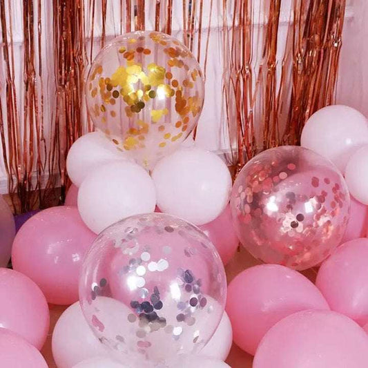 Pack of 5 Confetti Balloons