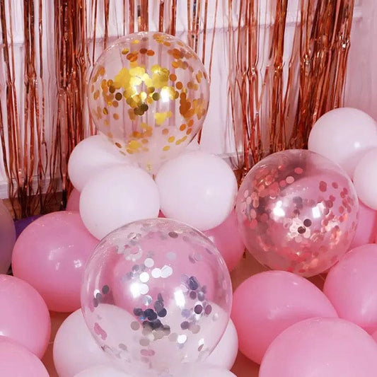 Pack of 5 Confetti Balloons