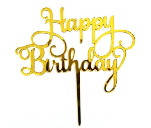 Happy Birthday Cake Topper